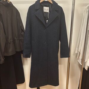 Stylish Navy Overcoat